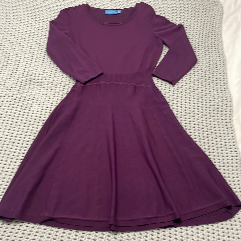 Simply Vera by Vera Wang Dress, Size Medium, Deep Plum